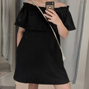 Off the shoulder dress